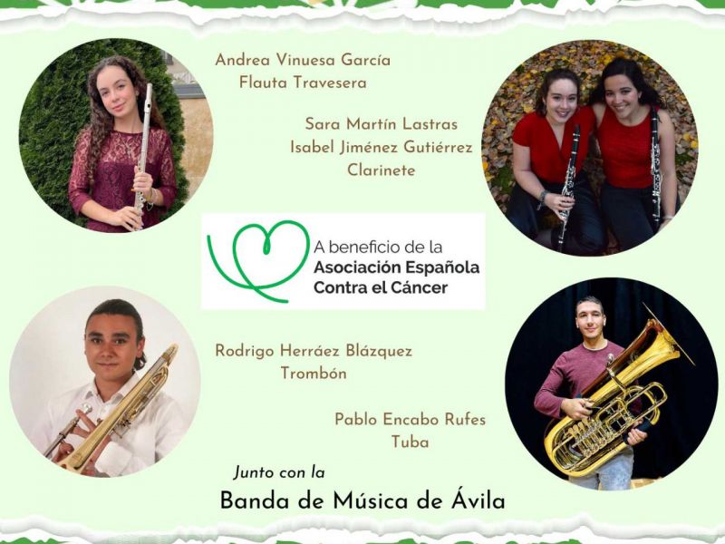 Agenda: Concierto solidario de la Banda de Música de Ávila