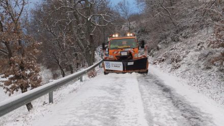 Primeras nieves en Gredos a la espera de que la precipitación pueda aumentar