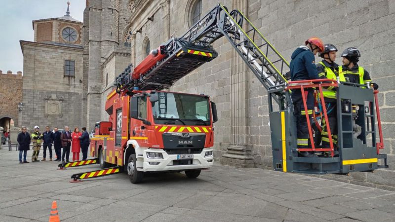 Más de 904.000 euros al Servicio de Prevención, Extinción de Incendios y Salvamento del Ayuntamiento de Ávila