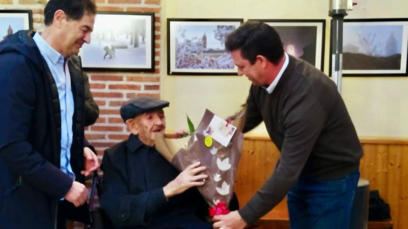 Homenaje a Eleuterio Gutiérrez por su centenario