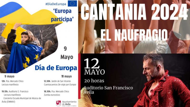 Así celebrará Ávila el Día de Europa