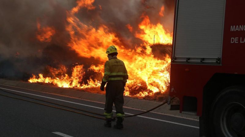 La Junta declara peligro medio de incendios forestales del 7 al 11 de junio
