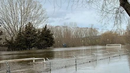 Alertan sobre caudales muy altos en el río Adaja en Ávila