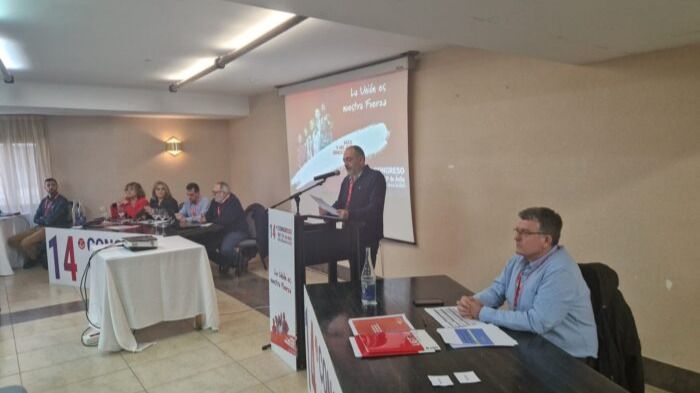 Javier García es reelegido al frente de UGT Ávila por unanimidad