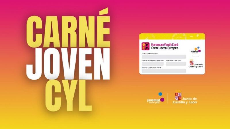 Carné Joven Europeo gratis por un año y experiencias para los primeros solicitantes en Castilla y León