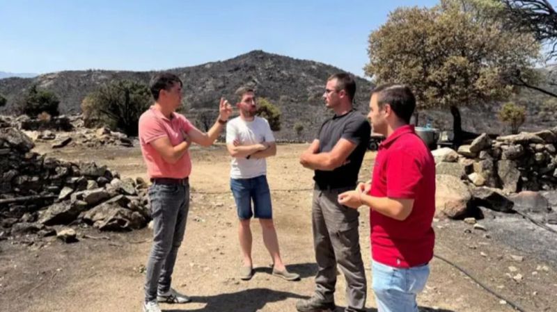 PSOE solicita ayudas inmediatas para ganaderos afectados por incendios