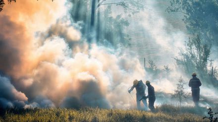 El incendio de El Herradón (Ávila) baja a nivel 0 de gravedad