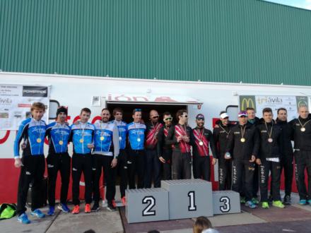 El Triatlón Eresma, campeón regional por equipos en Ávila