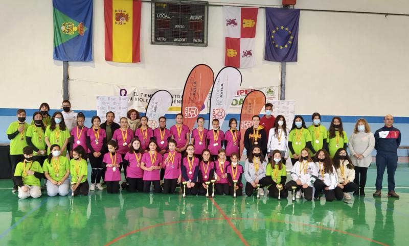 Ya hay ganadores de los Juegos Escolares Provinciales de fútbol sala y voleibol infantil