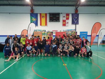 Final de Fútbol Sala Infantil de los Juegos Escolares en El Tiemblo