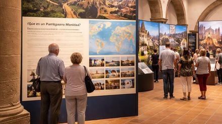 Exposición sobre Patrimonio de la Humanidad en el Palacio de Los Verdugo de Ávila