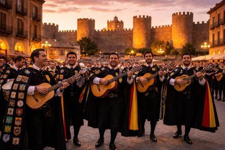 Cerca de 130 tunos de universidades se reunirán en Ávila para un certamen