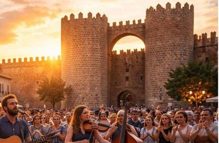 Ávila programará 50 conciertos acústicos de grupos locales en su casco histórico