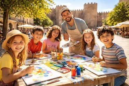 Ávila llevará talleres de arte para niños y jóvenes a la calle