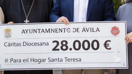 Ávila destina 28.000 euros a Cáritas para el Hogar Santa Teresa