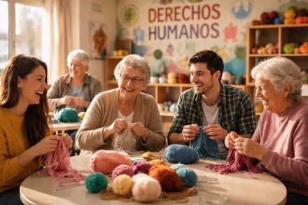 Ávila promueve la conexión intergeneracional con el programa 'Sonrisas entre generaciones'