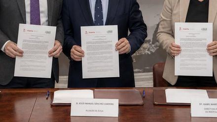 Ávila renueva convenio con ONCE e Inserta Empleo para fomentar contratos a personas con discapacidad
