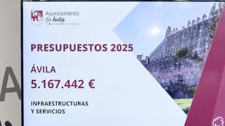 Ávila destina más de cinco millones a infraestructuras y servicios
