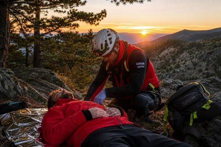 Montañero rescatado tras sufrir un síncope en la Sierra de Gredos