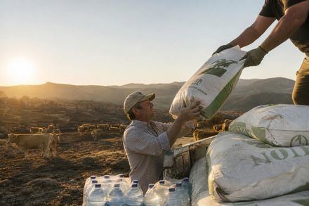 La Junta de Castilla y León envía ayuda alimentaria para ganado afectado por incendio en Ávila