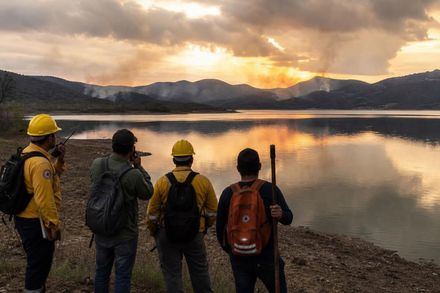 Emergencia en presas de Ávila y Madrid por incendios forestales