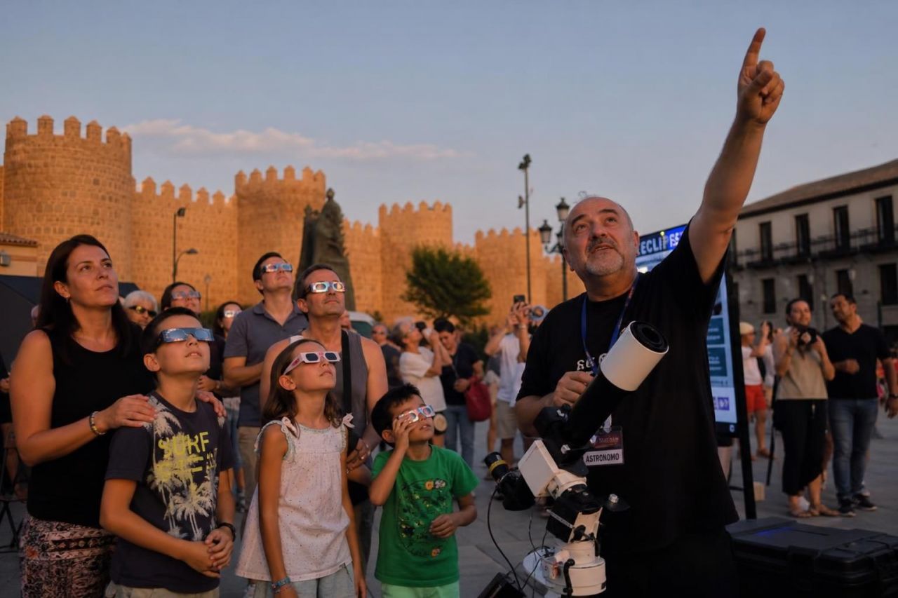 Ávila se prepara para el eclipse solar del 12 de agosto con actividades de observación y charla