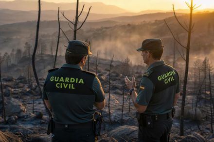 Incendio en Burgohondo controlado y sin llamas activas
