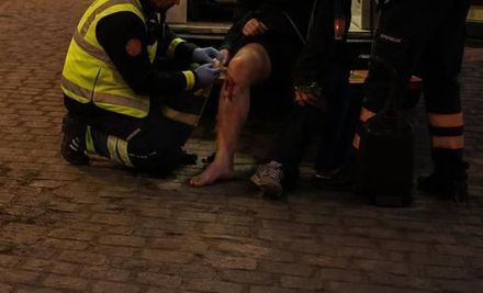 Hombre herido en la pierna por un apuñalamiento en Arévalo