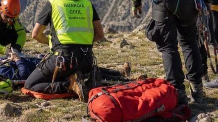Hombre rescatado por agotamiento en el Circo de Gredos, Ávila