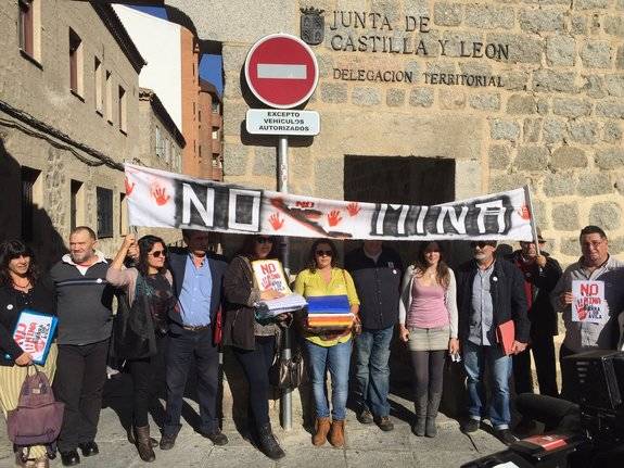 Sanchorreja reitera su rechazo a la mina