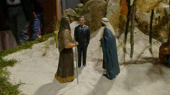 'Intrusos VIP' en el Belén de Ávila