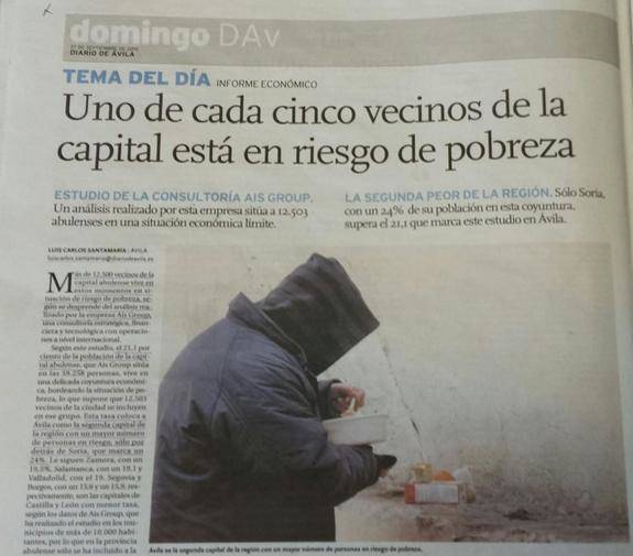 La recuperación no llega a Ávila