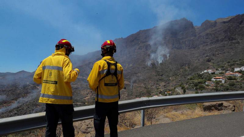 La Junta baja a nivel 0 el incendio en el término municipal de Sariegos del Bernesga