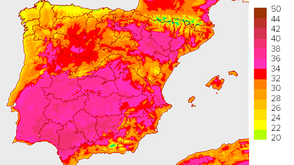 Salamanca y Ávila en alerta amarilla por altas temperaturas