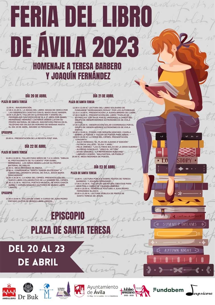 Agenda: Feria del Libro de Ávila 2023