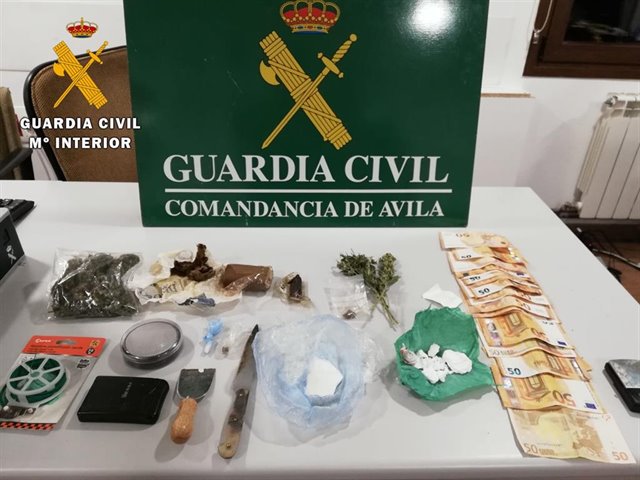 Cuatro detenidos por venta de drogas en Ávila y El Tiemblo