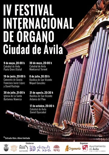 IV Festival Internacional de Órgano Ciudad de Ávila