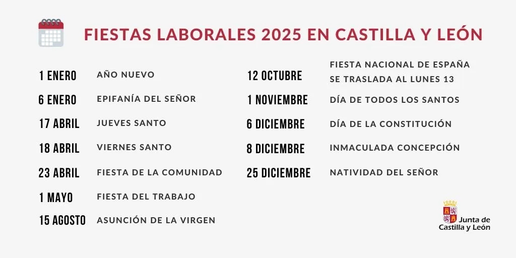 Ávila establece sus fiestas locales para 2025