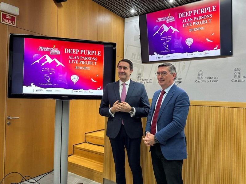 Alan Parsons y Burning se unen a Deep Purple en el festival Músicos en la Naturaleza