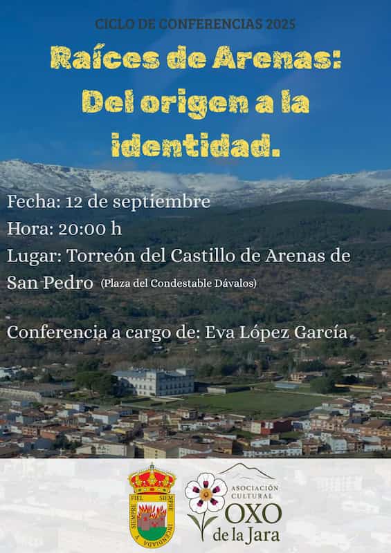 Conferencia en Arenas explora raíces e identidad local