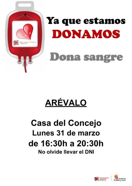 Donación de Sangre: Únete el 31 de marzo