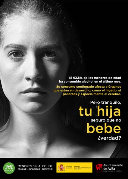 Campaña sobre el consumo de alcohol en menores y sus efectos Campaña sobre el consumo de alcohol en menores y sus efectos