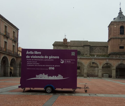 Ávila lanza campaña de sensibilización sobre violencia de género en Fiestas de Santa Teresa