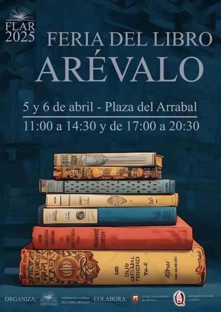 Arévalo acoge su Feria del Libro el 5 y 6 de abril