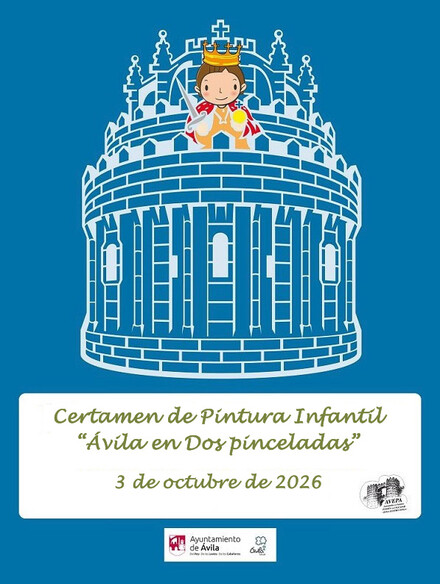 Certamen Infantil de Pintura 'Ávila en Dos Pinceladas' se Celebra el 3 de Octubre