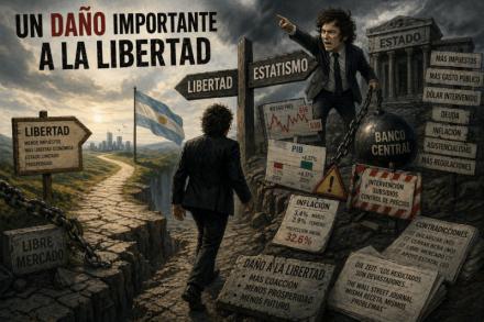 Un daño importante a la libertad