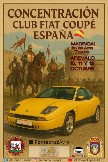 Encuentro del Club Fiat Coupé en España
