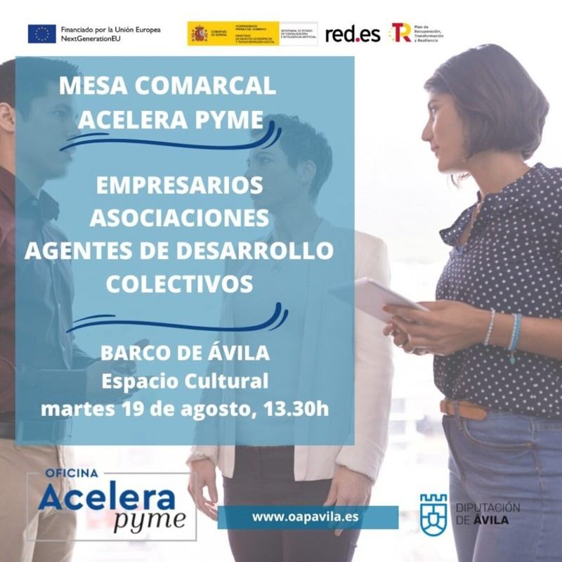 El Barco de Ávila impulsa la digitalización con mesa comarcal Acelerapyme