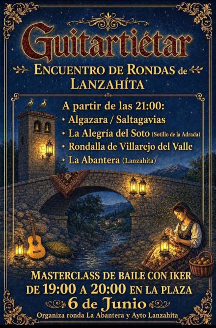 Encuentro de música tradicional en Lanzahíta este sábado