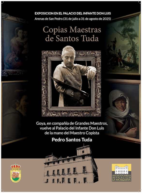 Inauguración de la Exposición «Copias Maestras» de Santos Tuda en las XV Jornadas Palaciegas